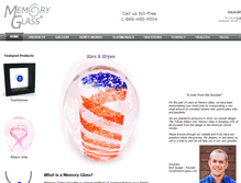 Tablet Screenshot of memoryglass.com
